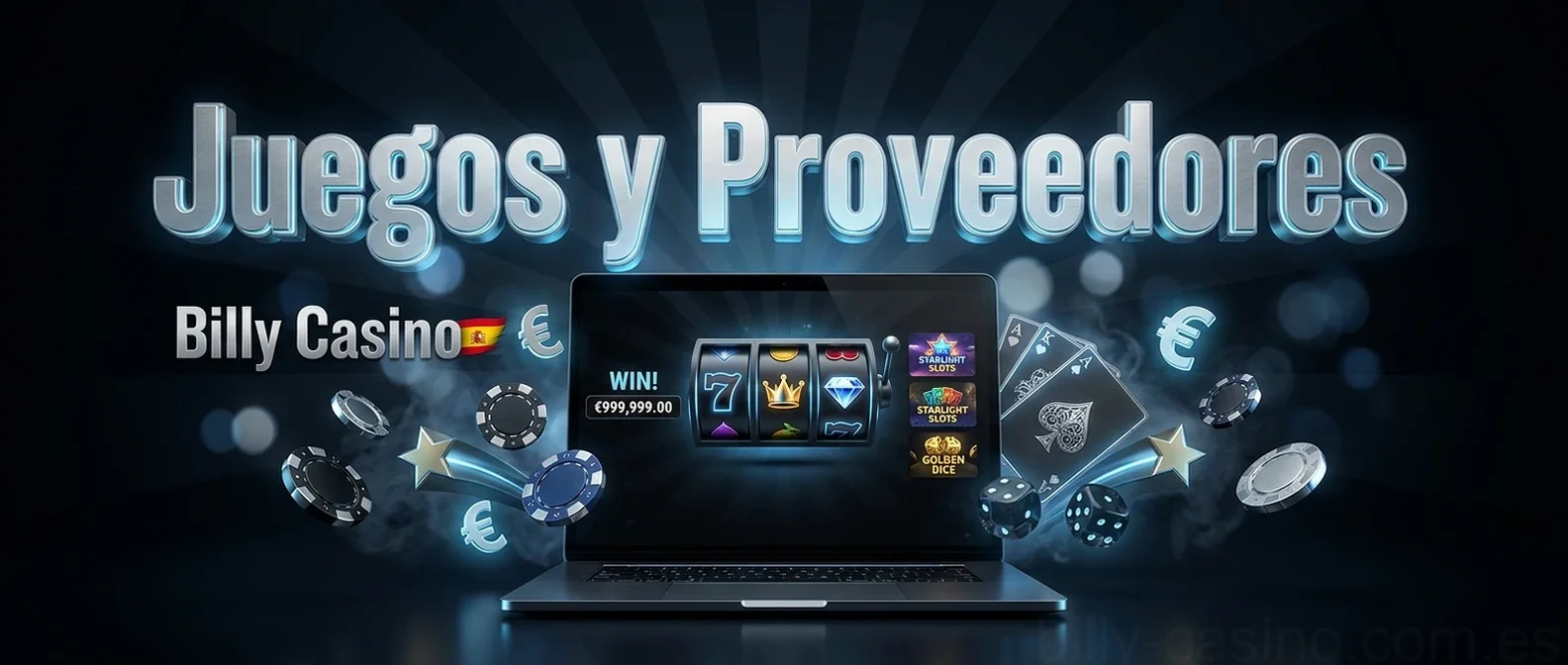 Juegos y Proveedores